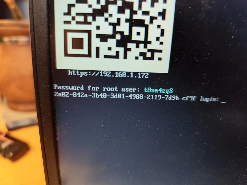 ip address and password