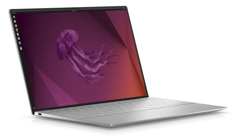 a computer running ubuntu