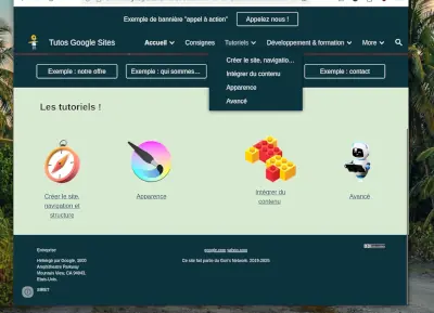 a site for teaching