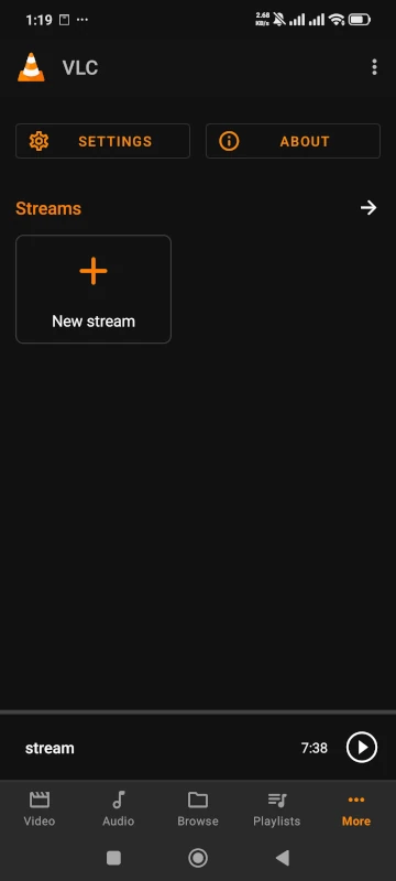 vlc sur mobile
